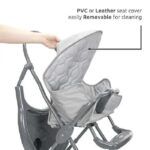 Lorelli - Bonbon Feeding Chair Green Leather - Image 8