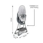 Lorelli - Bonbon Feeding Chair Green Leather - Image 9
