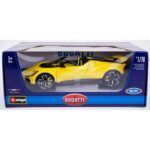 Bburago Bugatti Mistral Yellow 1:18 Model Car - Image 3
