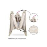 Lorelli - Carina Baby Cot 1 Layer - Grey - Image 3