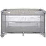 Lorelli - Carina Baby Cot 2 Layer - Grey - Image 2