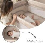 Lorelli - Carina Baby Cot 2 Layer - Grey - Image 5
