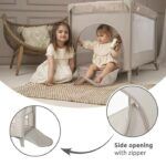 Lorelli - Carina Baby Cot 2 Layer - Grey - Image 7