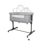 Lorelli - Milano Side Crib 2in1 - Grey - Image 2