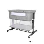 Lorelli - Milano Side Crib 2in1 - Grey - Image 3