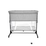 Lorelli - Milano Side Crib 2in1 - Grey - Image 4