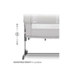 Lorelli - Milano Side Crib 2in1 - Grey - Image 5