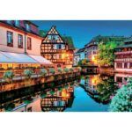 Clementoni Old Town Strasbourg Jigsaw Puzzle - 500 Piece - Image 2