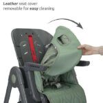 Lorelli - Party High Chair Grey Leather - Image 10