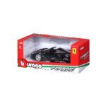 Bburago Ferrari R&P Laferrari Aperta Black- 1:24 Model Car - Image 2