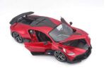Bburago Bugatti Divo Red 1:18 Model Car - Image 3