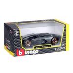 Bburago Lamborghini Terzo Millennio - Met Gray -1:24 Model Car - Image 2