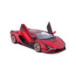 Bburago Lamborghini Sian- Red -1:24 Model Car - Image 3