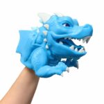Eolo Electronic Blue Dragon Puppet With Sounds - Image 4