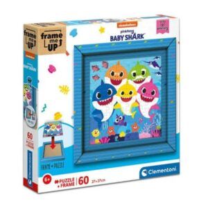 Clementoni Baby Shark Puzzle + Frame