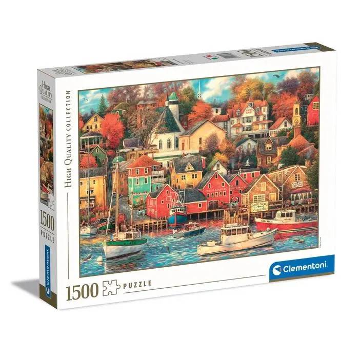 Clementoni Good Time Harbor Puzzle - 1500 Pieces Clementoni Good Time Harbor Puzzle - 1500 Pieces