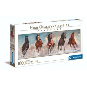 Clementoni Horses Panorama Puzzle - 1000 Pieces