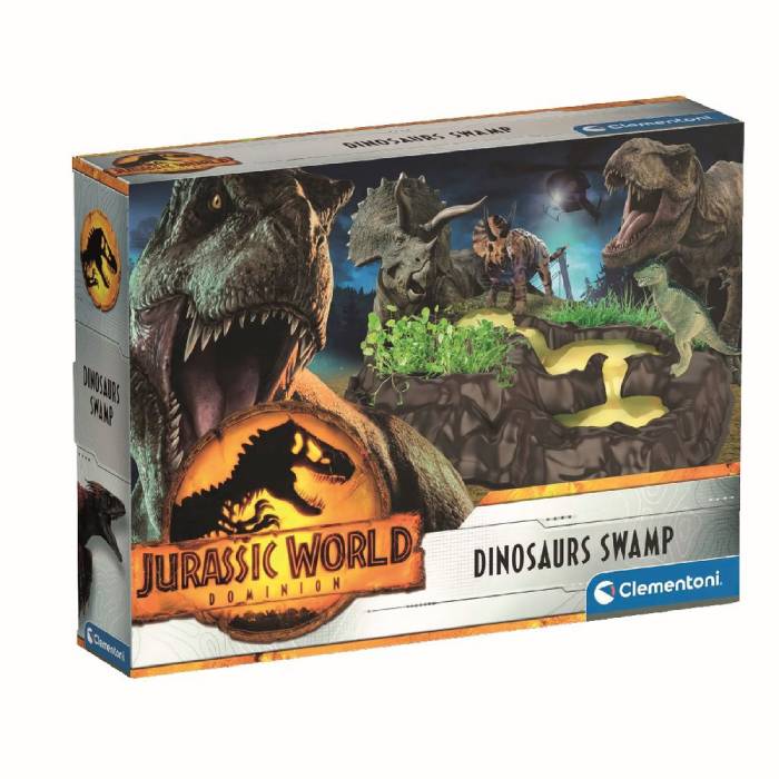 Clementoni, Jurassic Park 3 - Dinosaur Swamp Experimental Set Clementoni, Jurassic Park 3 - Dinosaur Swamp Experimental Set