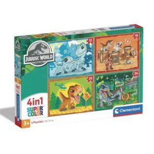 Clementoni Jurassic World 4 In 1 Puzzle