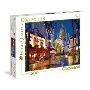 Clementoni Paris Montmartre Puzzle - 1500 Pieces