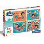 Clementoni Super Friends 4 In 1 Puzzle