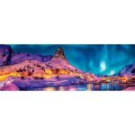 Clementoni Night Over Lofoten Islands  Panorama Puzzle - 1000 Pieces - Image 3