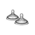 Tommee Tippee Advanced Medium Flow Baby Bottle Teats - Pack of 2 - Image 2