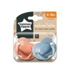Tommee Tippee Cherry Latex Soothers 6–18 Months - 2 Pcs - Image 2