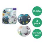 Tommee Tippee Moda Soothers 18–36 Months - 2 Pcs - Image 3