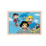 Clementoni Super Friends 4 In 1 Puzzle - Image 4
