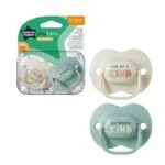 Tommee Tippee Anytime Soothers 6–18 Months - 2 Pcs