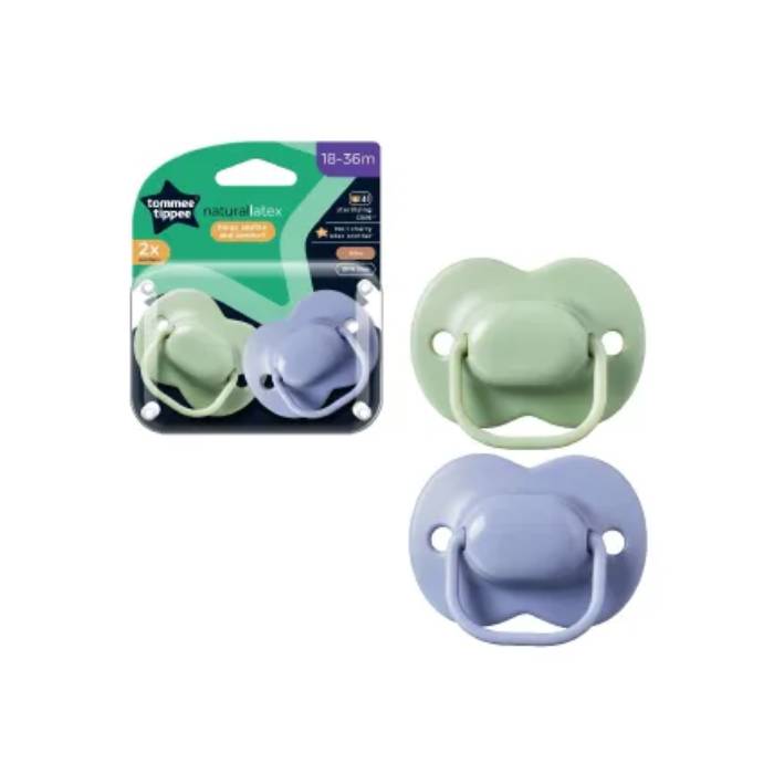 Tommee Tippee Cherry Latex Soothers 18–36 Months - 2 Pcs Tommee Tippee Cherry Latex Soothers 18–36 Months - 2 Pcs