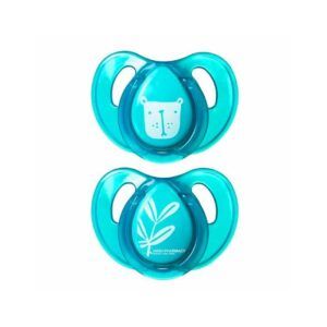 Tommee Tippee Natural Latex Soothers 6–18 Months - 2 Pcs