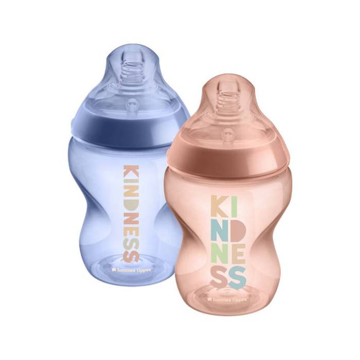 Tommee Tippee Nature Baby Feeding Bottle 260 ml (Pack Of 2) Tommee Tippee Nature Baby Feeding Bottle 260 ml (Pack Of 2)