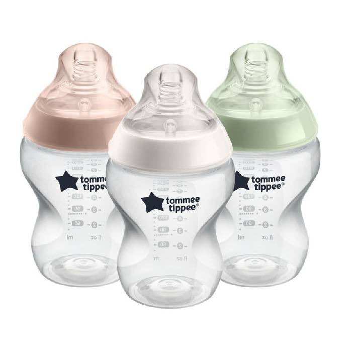 Tommee Tippee Nature Baby Feeding Bottle 260 ml (Pack Of 3) Tommee Tippee Nature Baby Feeding Bottle 260 ml (Pack Of 3)