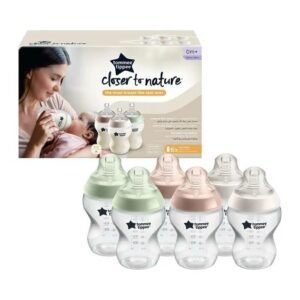 Tommee Tippee Nature Baby Feeding Bottle 260 ml (Pack Of 6)