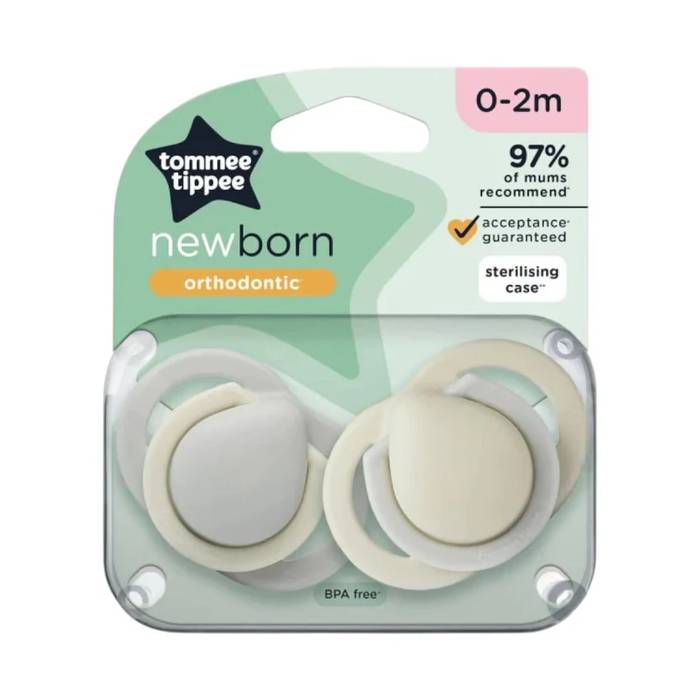 Tommee Tippee Newborn Soothers - 2 Pcs Tommee Tippee Newborn Soothers - 2 Pcs