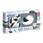 Clementoni First Months - Soft Book Black/White - Image 3