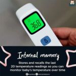 Tommee Tippee No Touch Forehead Digital Infrared Thermometer - Image 4