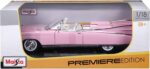 Maisto 1959 Cadillac Eldorado Biarritz Pink -1:18 Model Car - Image 7