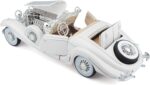 Maisto Mercedes-Benz 500 K Special Roadster Silver-1:18 Model Car - Image 5