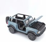 Maisto 2021 Ford Bronco Badlands (No Door) Grey-1:18 Model Car - Image 4