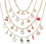 Make It Real Handful of Charm DIY Necklace Kit - 70 pc - Image 3