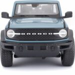 Maisto 2021 Ford Bronco Badlands (No Door) Grey-1:18 Model Car - Image 2