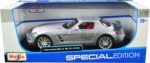 Maisto Mercedes-Benz SLS AMG-1:18 Model Car - Image 3