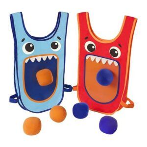 B. toys Fabric Vests & Balls