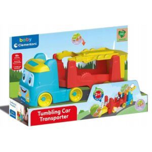 Clementoni Car Transporter Toy With Tumbling Car