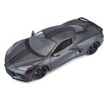 Maisto 2020 Chevrolet Corvette Stingray Coupe Z51 Grey-1_18 Model Car