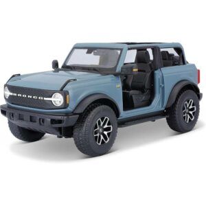 Maisto 2021 Ford Bronco Badlands (No Door)-1:18 Model Car