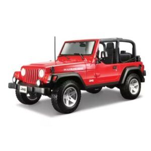 Maisto Jeep Wrangler Rubicon Red -1:18 Model Car